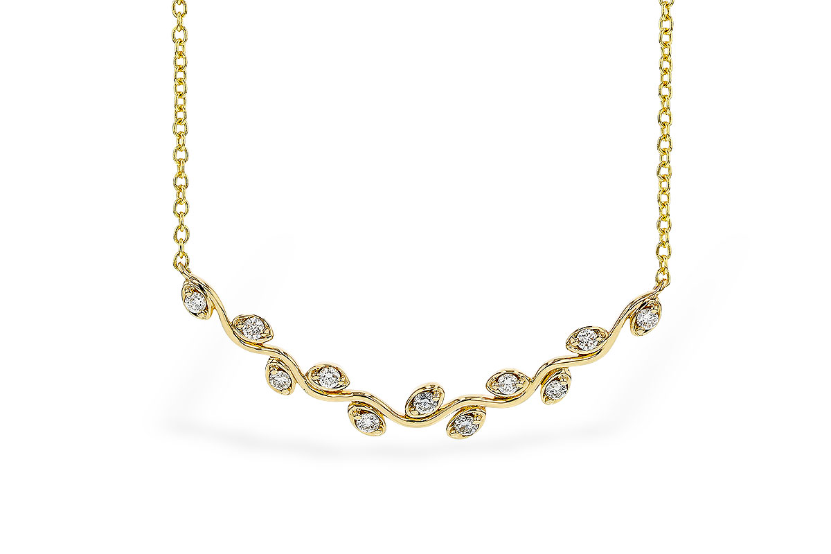 B311-16953: NECKLACE .25 TW (18")