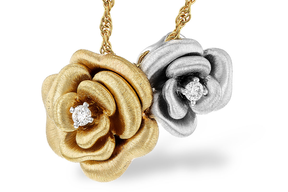B312-00608: NECKLACE .06 TW