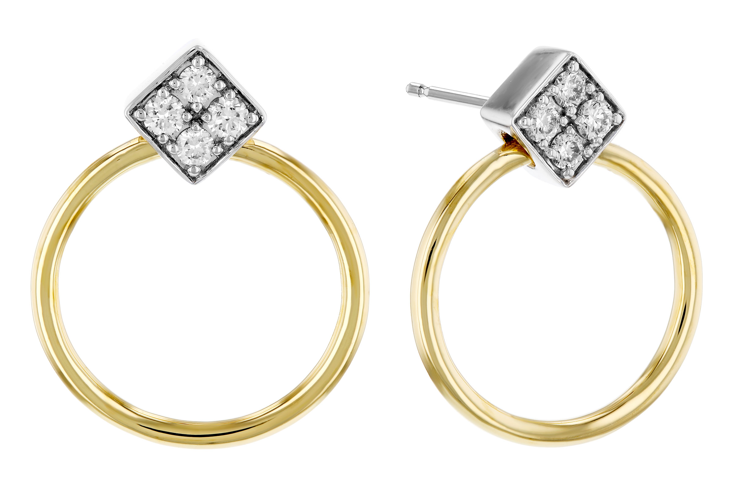 B312-01508: EARRINGS .25 TW