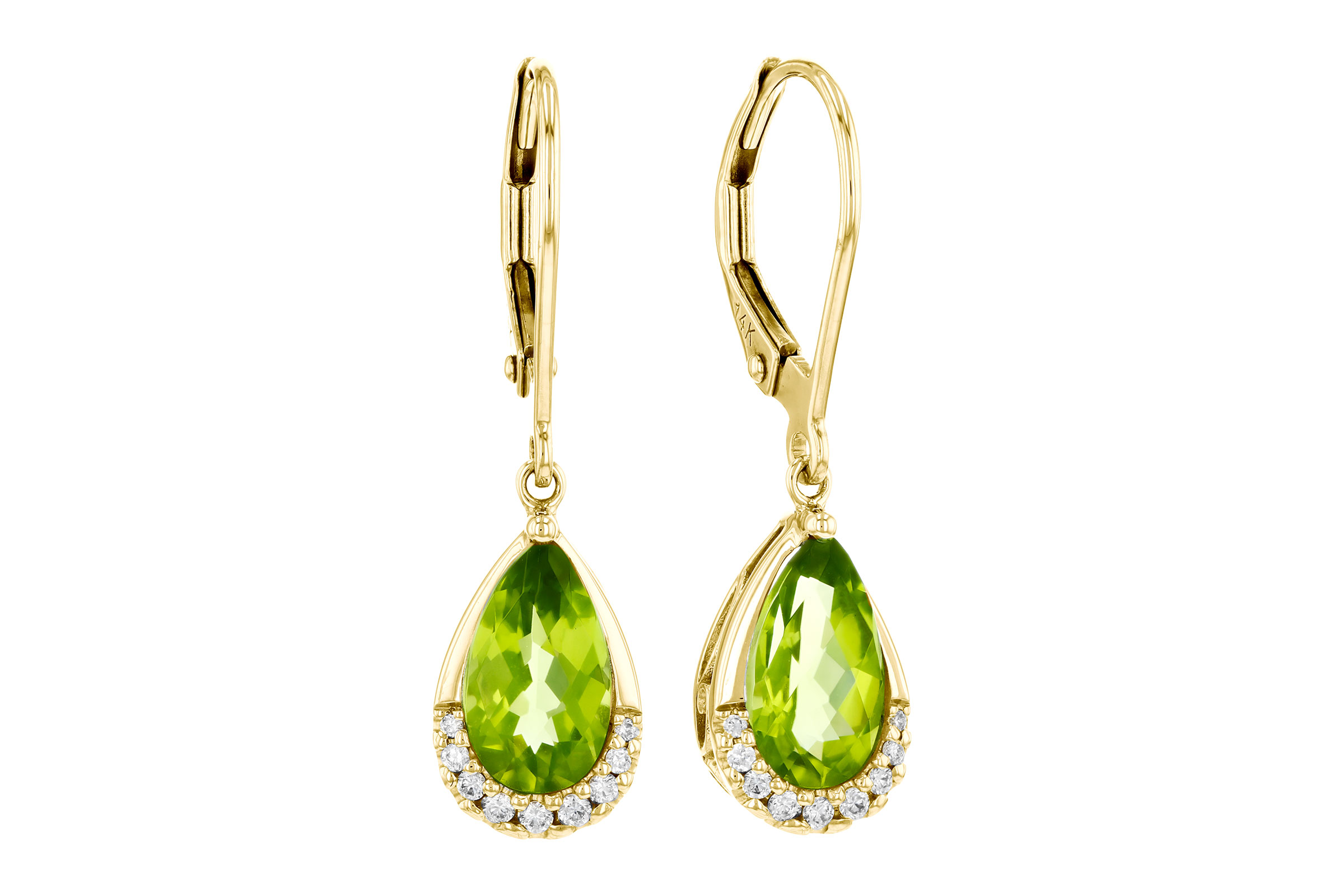 B312-02380: EARR 1.85 PERIDOT 1.94 TGW (9x5MM PS)