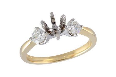 C042-03298: LDS SEMI DIA RING .40 TW