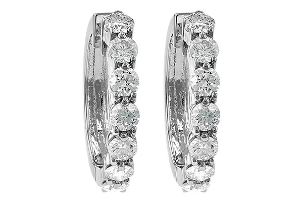 C222-03298: EARRINGS 2 CT TW