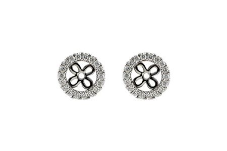 C223-86017: EARRING JACKETS .24 TW (FOR 0.75-1.00 CT TW STUDS)