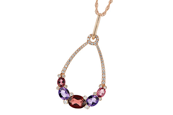 C223-86080: NECK 1.47 SEMI-PRECIOUS 1.67 TGW