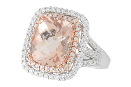C224-76926: LDS RG 4.25 MORGANITE 4.83 TGW