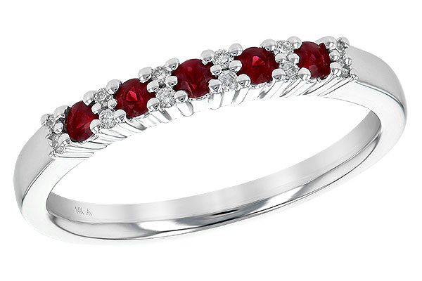 C226-56089: LDS WED RG .22 RUBY .29 TGW