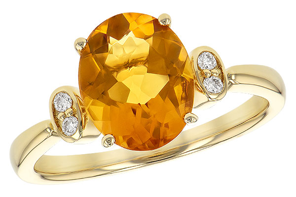 C226-62453: LDS RG 2.04 CITRINE 2.10 TGW (10x8MM CIT)