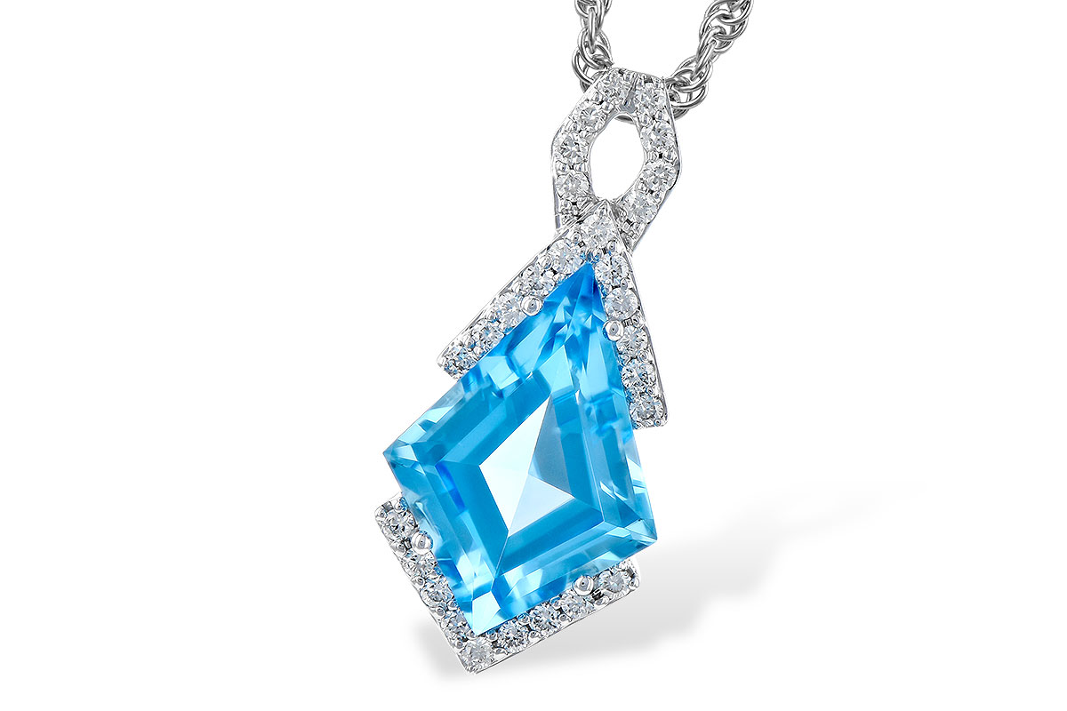 C309-29644: NECK 2.40 BLUE TOPAZ 2.53 TGW