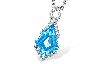 C309-29644: NECK 2.40 BLUE TOPAZ 2.53 TGW