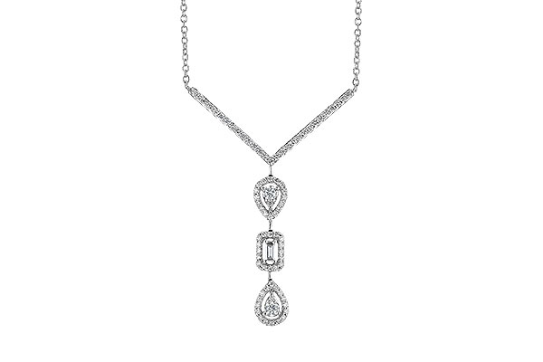 C309-31489: NECK .04 BAGUETTE .50 TW (18")