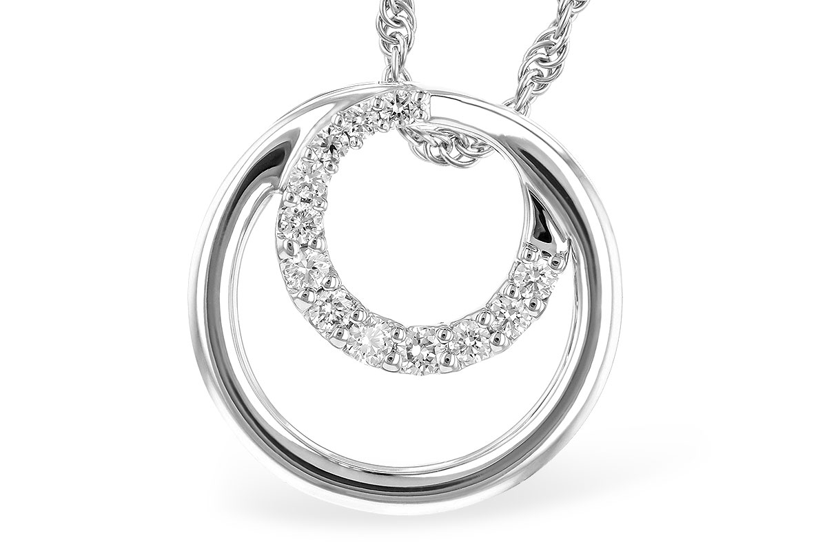 C309-34244: NECKLACE .15 TW