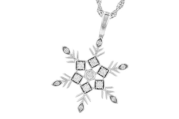 C309-36089: NECKLACE .07 TW