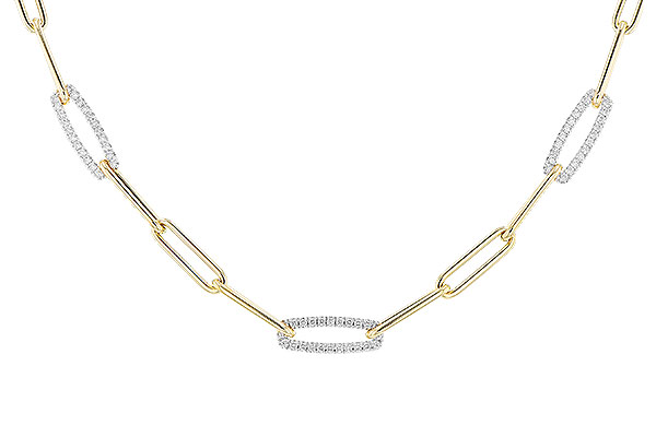 C310-18817: NECKLACE .75 TW (17 INCHES)