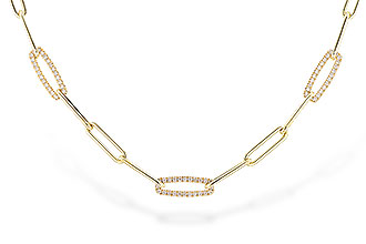 C310-18817: NECKLACE .75 TW (17 INCHES)