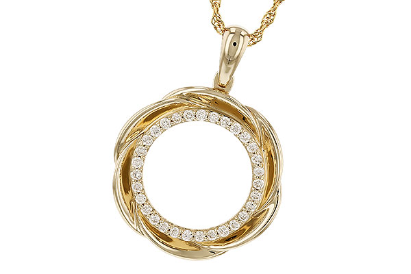 C310-24217: NECKLACE .25 TW