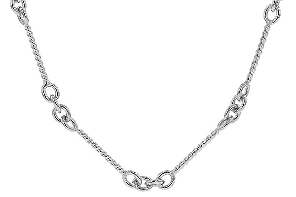 C311-09653: TWIST CHAIN (16IN, 0.8MM, 14KT, LOBSTER CLASP)
