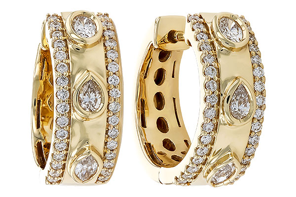 C311-10580: EARR .60 TW DIA (OVAL,P.S.,MARQ,ROUNDS)