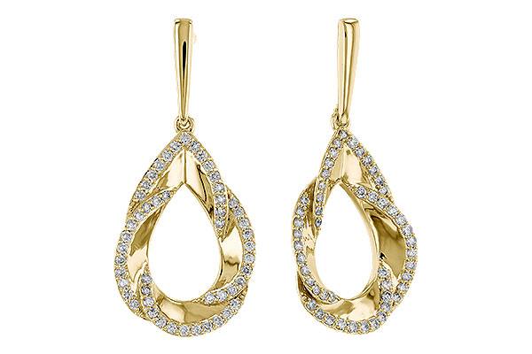 C311-11535: EARRINGS .50 TW