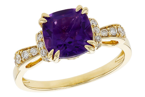 C311-13344: LDS RG 1.83 AMETHYST 2.05 TGW (8MM AMY)