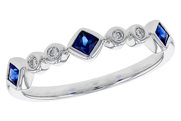 C311-14189: LDS WED RG .25 SAPPHIRE .30 TGW