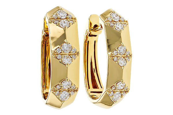 C311-16044: EARRINGS .50 TW