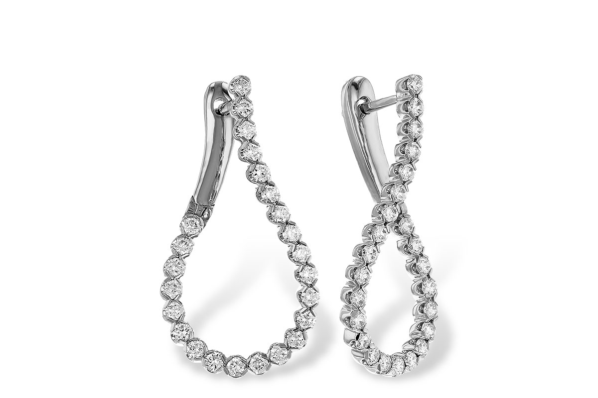 C311-16053: EARRINGS 1.00 TW