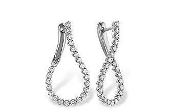 C311-16053: EARRINGS 1.00 TW