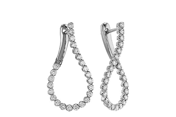 C311-16053: EARRINGS 1.00 TW