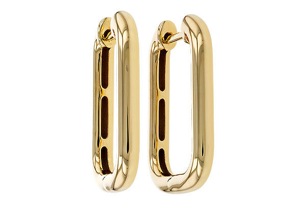 C311-16089: GOLD EARRINGS (23MM)