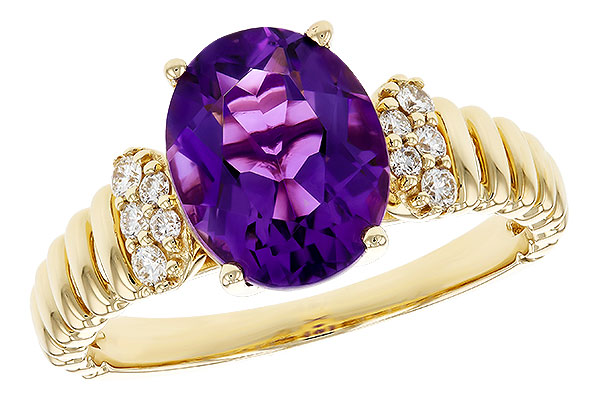 C312-00571: LDS RG 2.12 AMETHYST 2.26 TGW (10x8MM AMY)