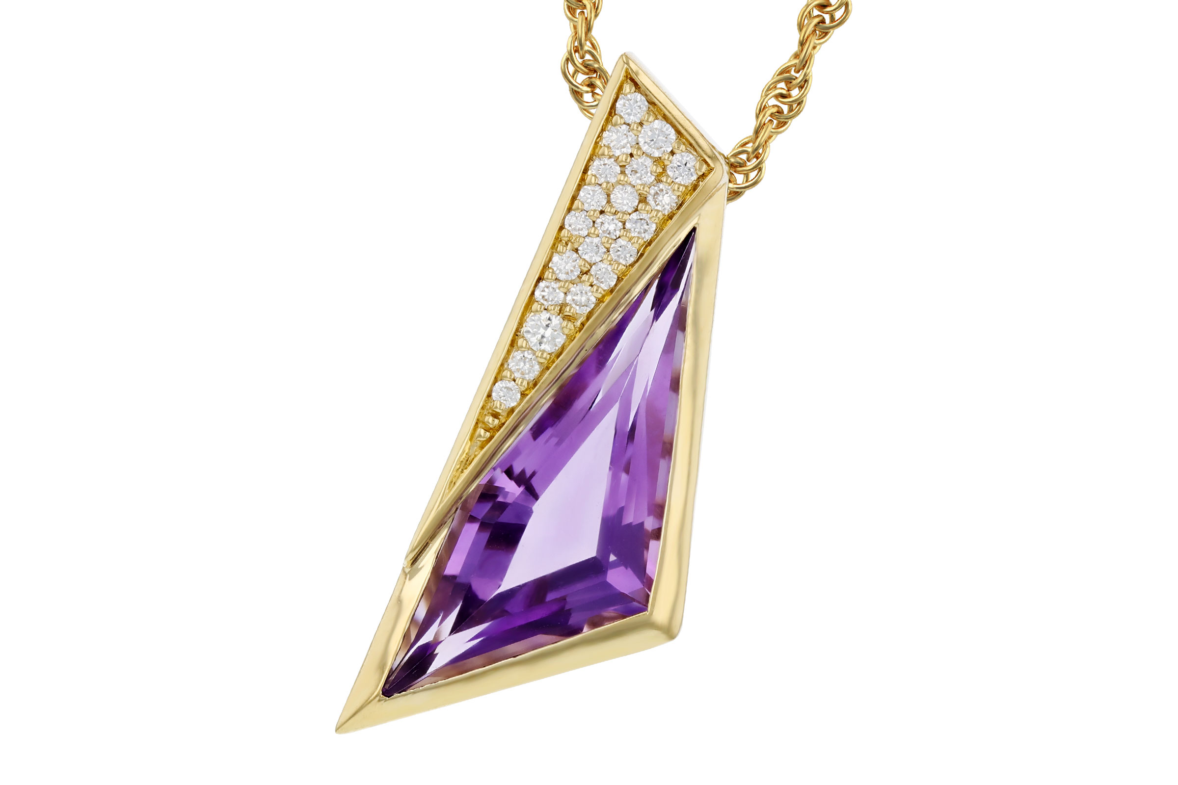 C312-02426: NECKLACE 2.24 AMETHYST 2.33 TGW