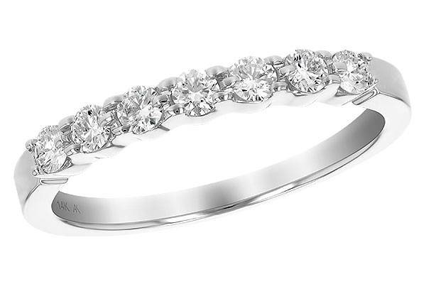 D220-23280: LDS DIA WED RG .33 TW (7 STONES)