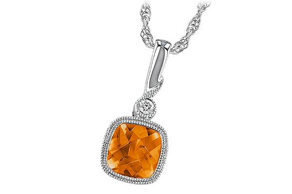 D220-26062: NECK .68 CITRINE .70 TGW