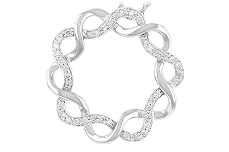 D221-15135: NECKLACE .30 TW
