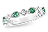 D221-16998: LDS WED RG .15 EMERALD .21 TGW