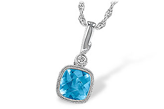 D222-97862: NECK 1.03 BLUE TOPAZ 1.05 TGW