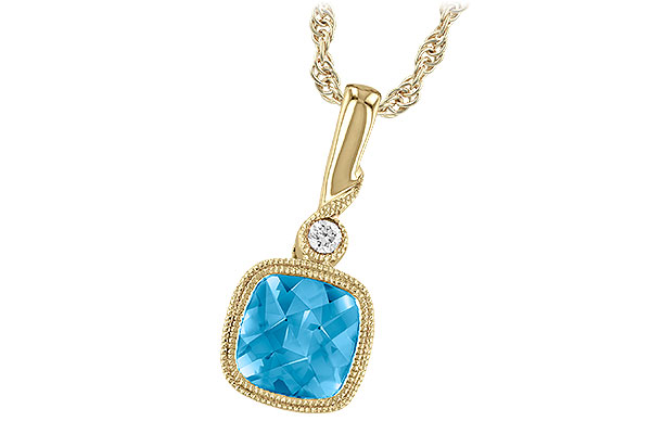 D222-97862: NECK 1.03 BLUE TOPAZ 1.05 TGW