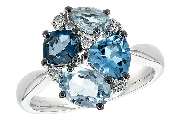 D225-65098: LDS RG 2.57 BLUE TOPAZ 2.65 TGW