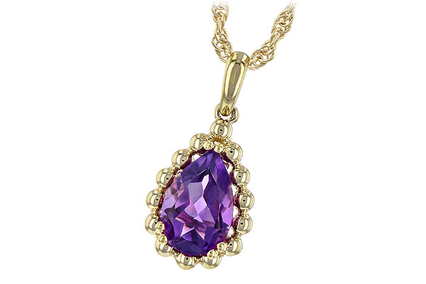 D225-67889: NECKLACE 1.06 CT AMETHYST