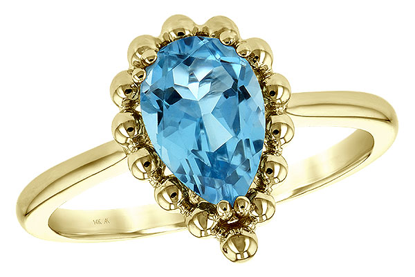 D225-67898: LDS RG BLUE TOPAZ 1.55 CT