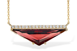 D226-60598: NECK 2.85 GARNET 2.95 TGW
