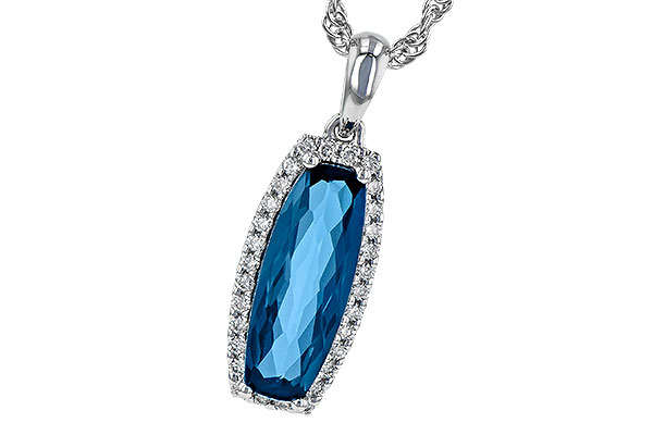 D226-62371: NECK 1.58 LONDON BLUE TOPAZ 1.70 TGW