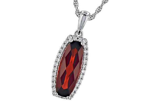 D309-29707: NECK 1.75 GARNET 1.87 TGW