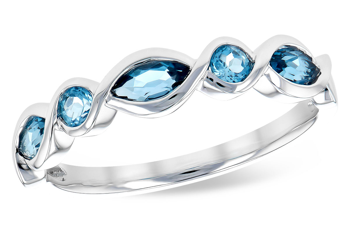 D309-30598: LDS RG .60 TW BLUE TOPAZ