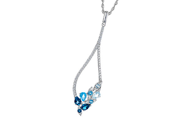 D309-31498: NECK .82 BLUE TOPAZ 1.05 TGW