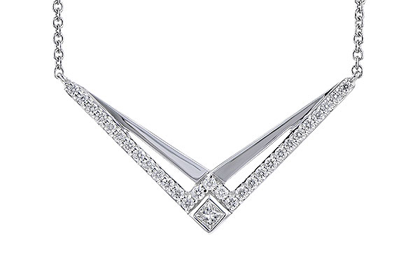 D309-35144: NECKLACE .22 TW