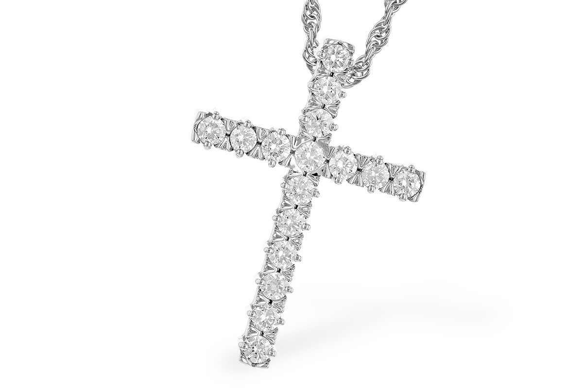 D310-18771: NECKLACE .50 TW