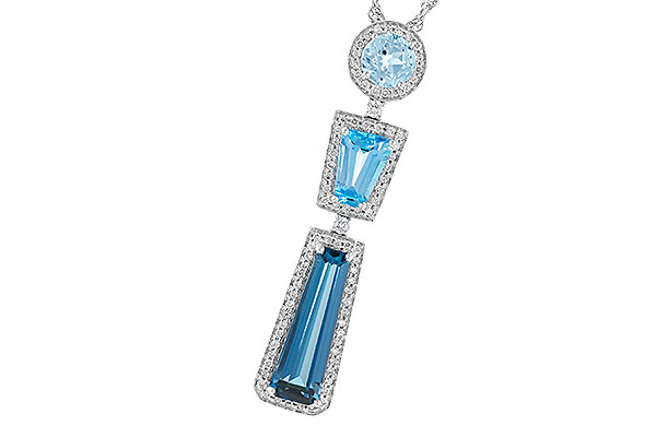 D310-20571: NECK 3.26 TW BLUE TOPAZ 3.50 TGW