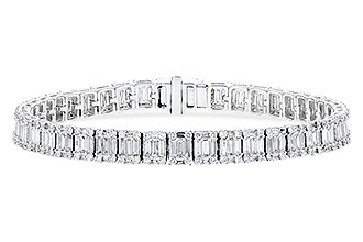 D310-20607: BRACELET 2.72 TW BAGUETTES 4.10 TW