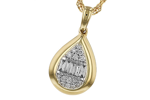 D310-26935: NECKLACE .08 BAG .16 TW